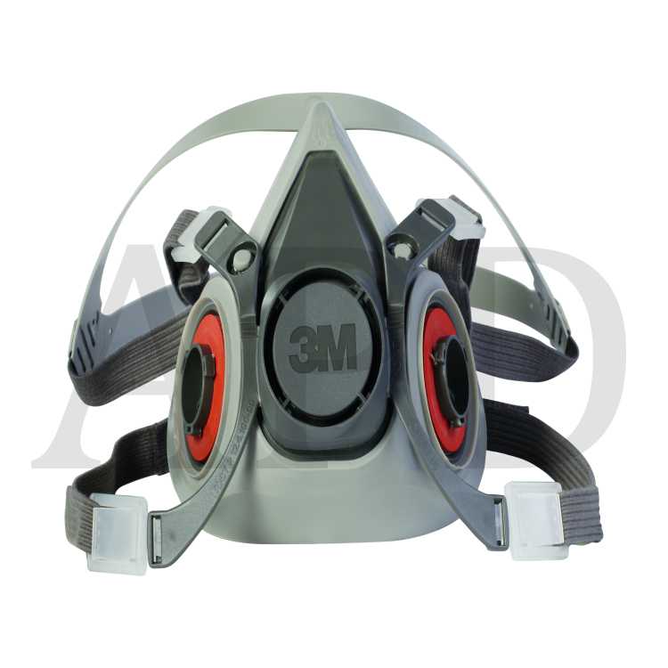 3M™ Half Facepiece Reusable Respirator 6200/07025(AAD) Medium 24 EA/Case