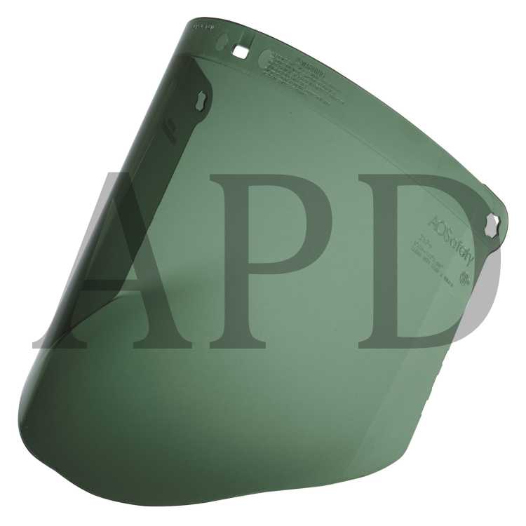3M™ Polycarbonate Faceshield WP96C, Dark Green, 82702-00000, Molded 10
EA/Case