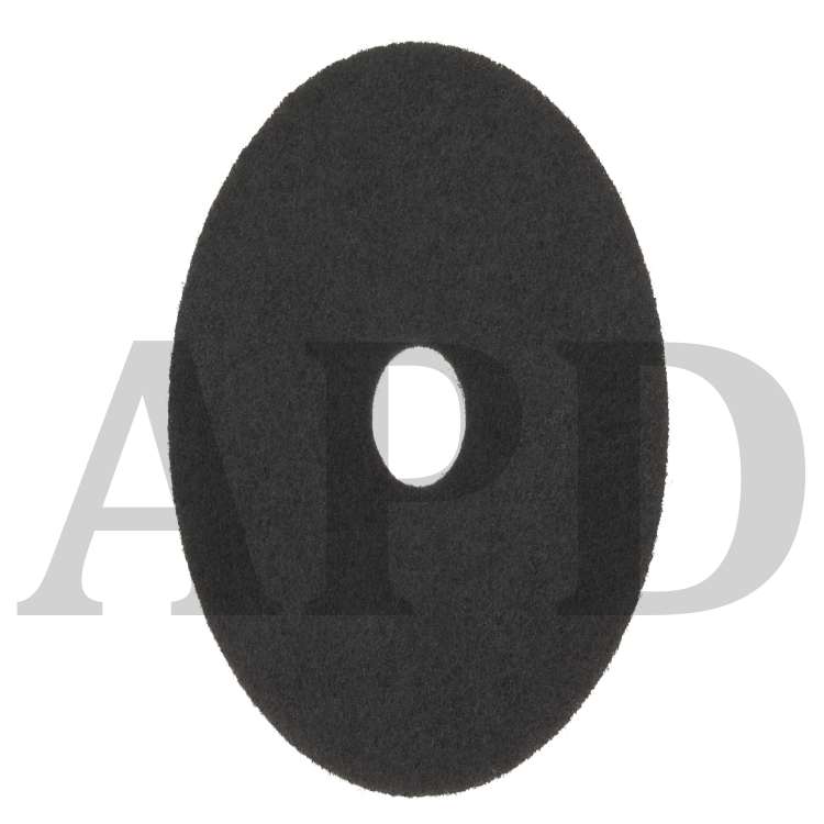 3M™ Black Stripper Pad 7200, 305 mm x 82 mm, 12 in, 5 ea/Case