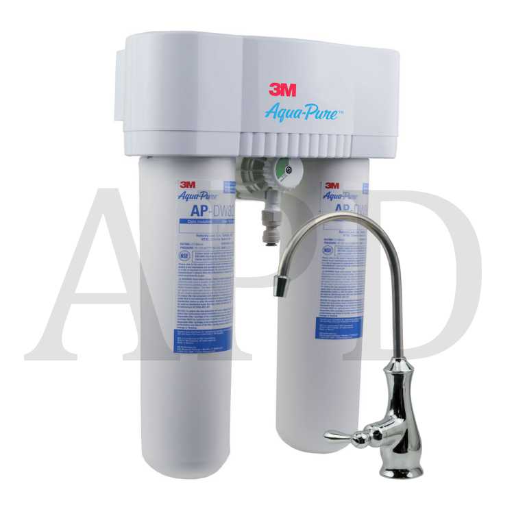 Aqua Pure Under Sink Dedicated Faucet Water Filter System Ap Dws1000 5583101 1 Per Case