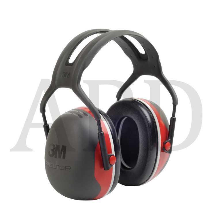 3M™ PELTOR™ X3 Earmuffs X3A/37272(AAD), Over-the-Head, 10 EA/Case