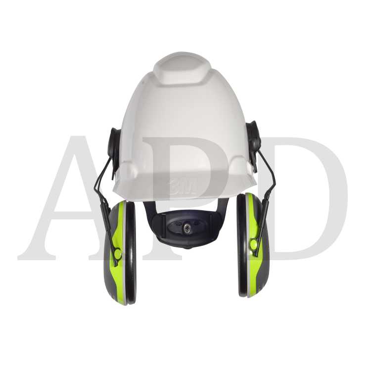 3M™ PELTOR™ X4 Earmuffs X4P3E/37278(AAD), Hard Hat Attached, 10 EA/Case