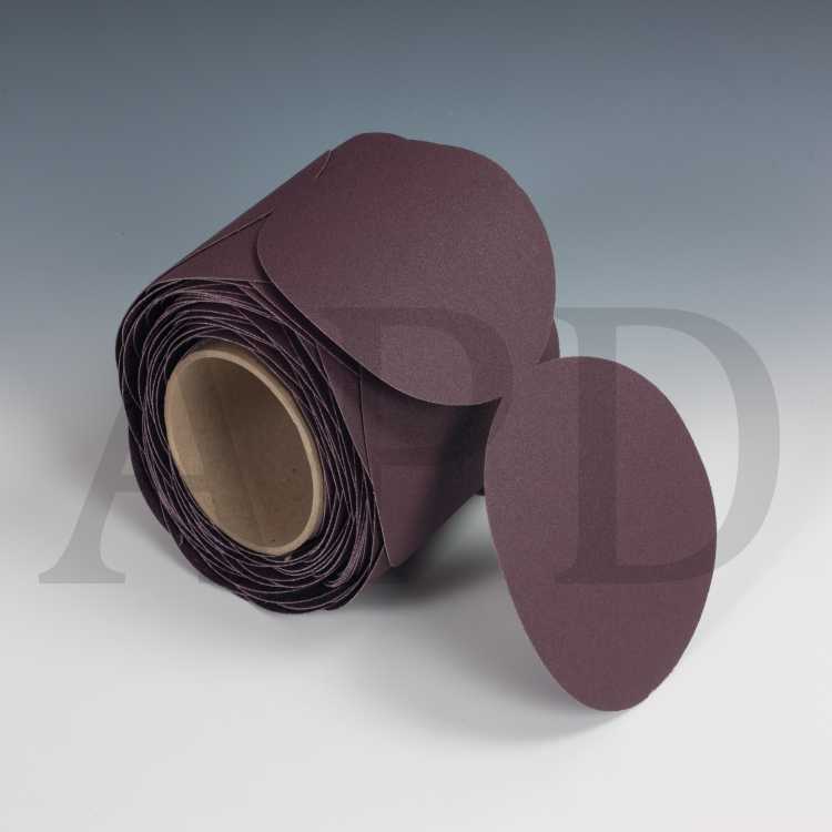 3M™ Stikit™ Cloth Disc Roll 341D, 6 in x NH, 36 X-weight, 100 discs per
roll, 4 rolls per case
