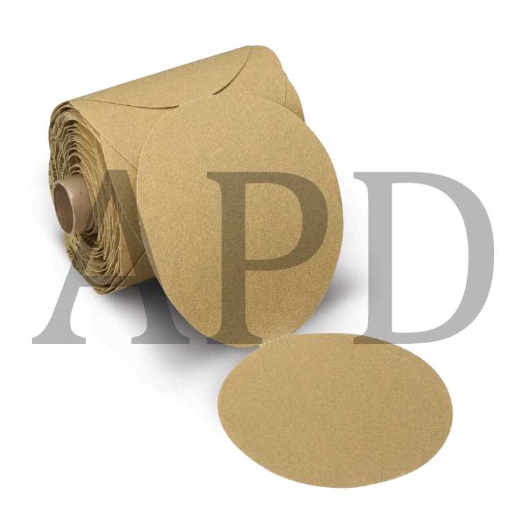 3M™ Stikit™ Paper Disc Roll 236U, P150 C-weight, 5 in x NH, Die 500X,
100 discs per roll, 4 per case
