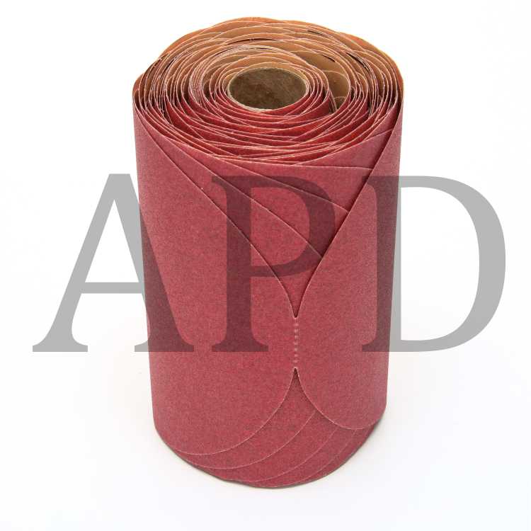 3M™ Red Abrasive Stikit™ Disc, 01114, 6 in, P120 grade, 100 discs per
roll, 6 rolls per case