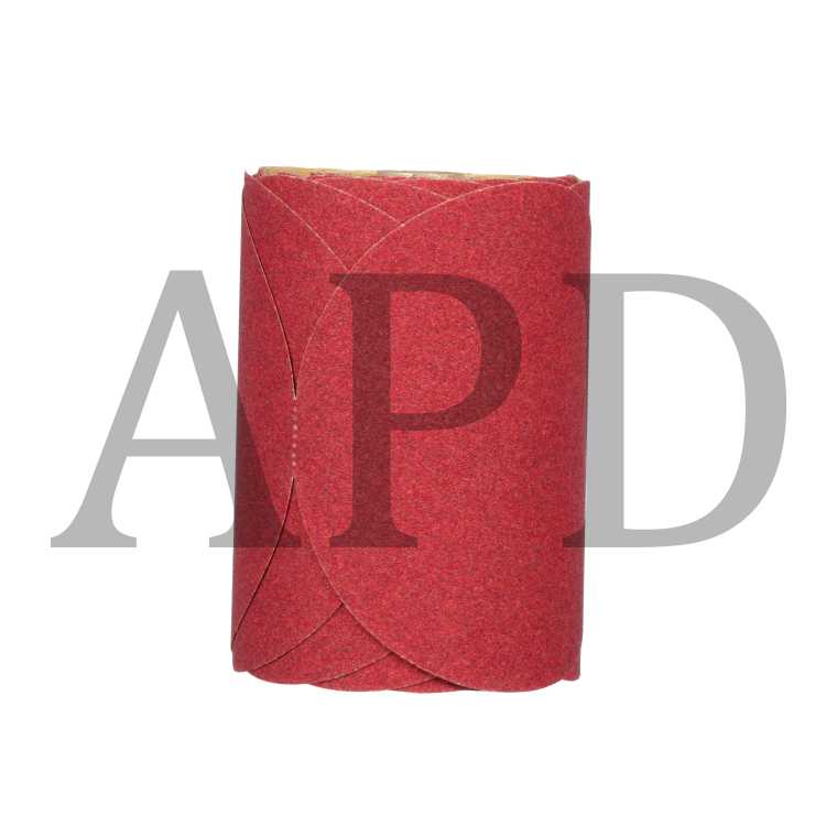 3M™ Red Abrasive Stikit™ Disc, 01116, 6 in, P80, 100 discs per roll, 6
rolls per case