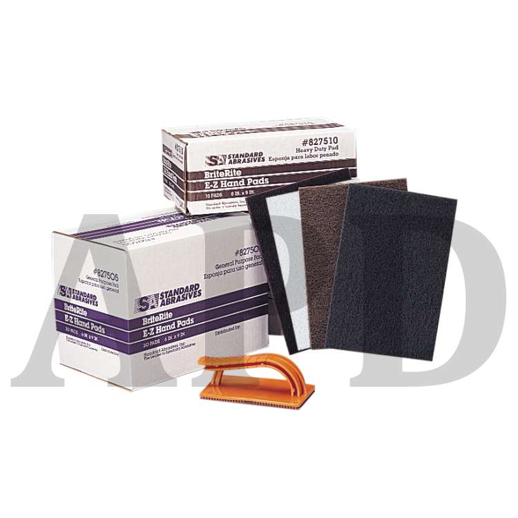 Standard Abrasives™ Heavy Duty Hand Pad, 827510, 6 in x 9 in, 40 pads
per case