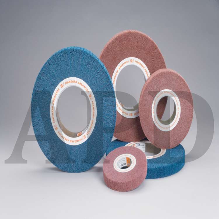Standard Abrasives™ Buff and Blend Flap Brush 875007, 12 in x 2 in x 5
in FB096 20-71 A MED Medium Density, 2 per case