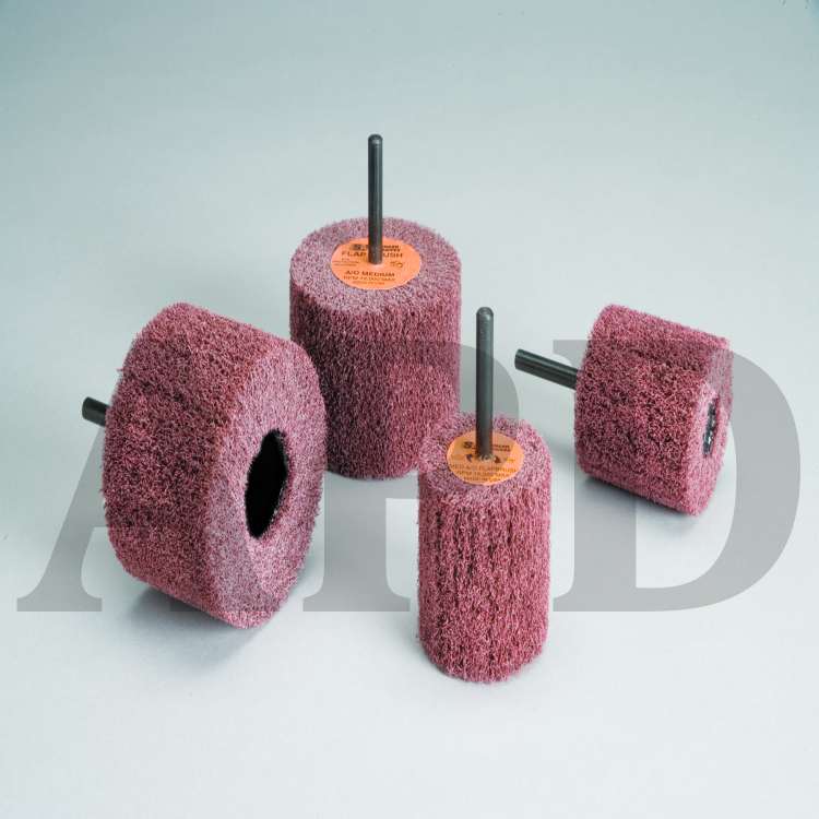 Standard Abrasives™ Buff and Blend GP Mounted Flap Brush, 875500,
Medium, 2 in x 2 in x 1/4 in, 10 per inner 100 per case