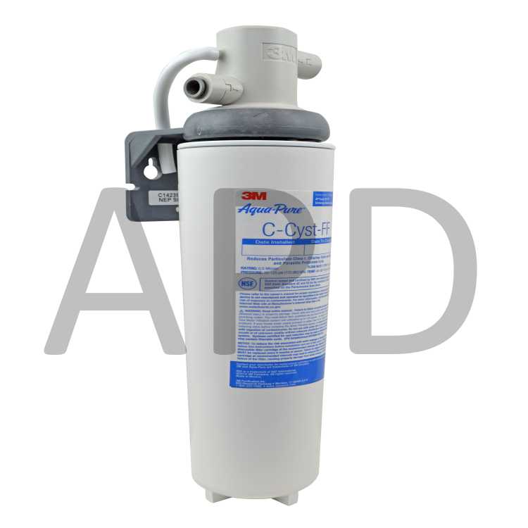 3m Aqua Pure Under Sink Full Flow Water Filter System Cyst Ff 5609223 4 Per Case