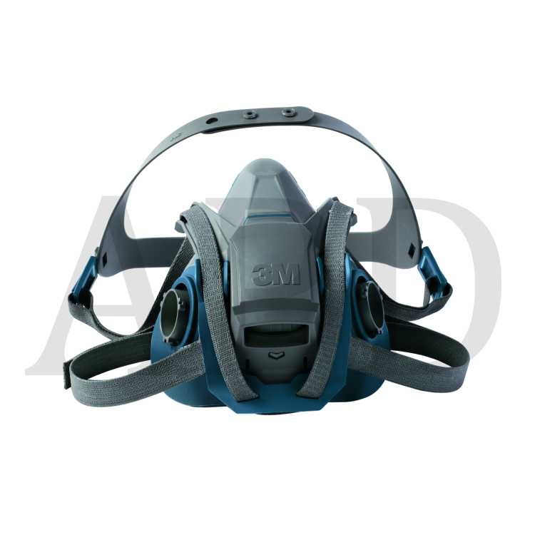 3M™ Rugged Comfort Quick Latch Half Facepiece Reusable Respirator
6501QL/49488, Small, 10 EA/Case