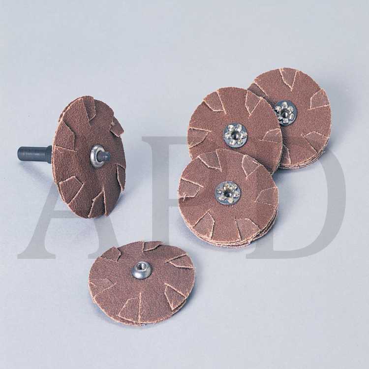 Standard Abrasives™ A/O Slotted Cloth Disc, 724768, 1-1/2 in, 180, 100
per inner, 1000 per case