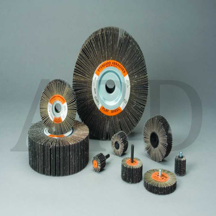Standard Abrasives™ A/O Flap Wheel 681405, 8 in x 1 in x 1 in 60, 5 per
case