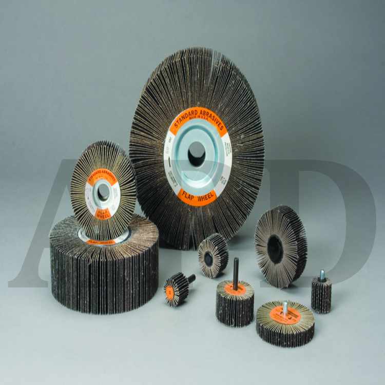Standard Abrasives™ A/O Flap Wheel 612112, 1-1/2 in x 1/2 in x 1/4 in
320, 10 per inner 100 per case