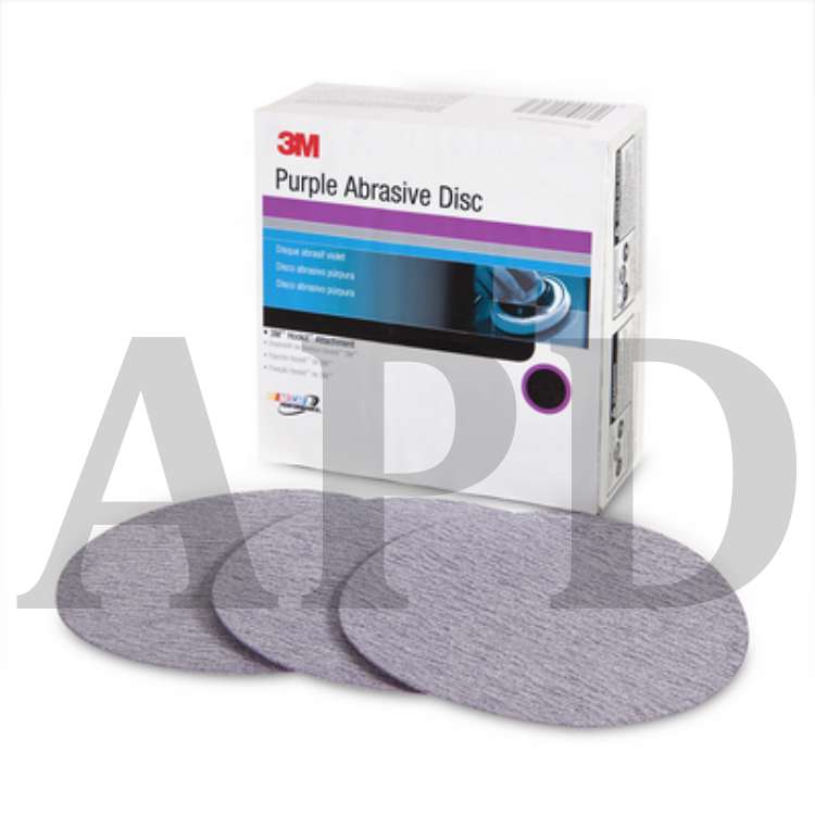 3M™ Purple Abrasive Disc, 30687, 6 in, 36E, 25 discs per carton, 4
cartons per case