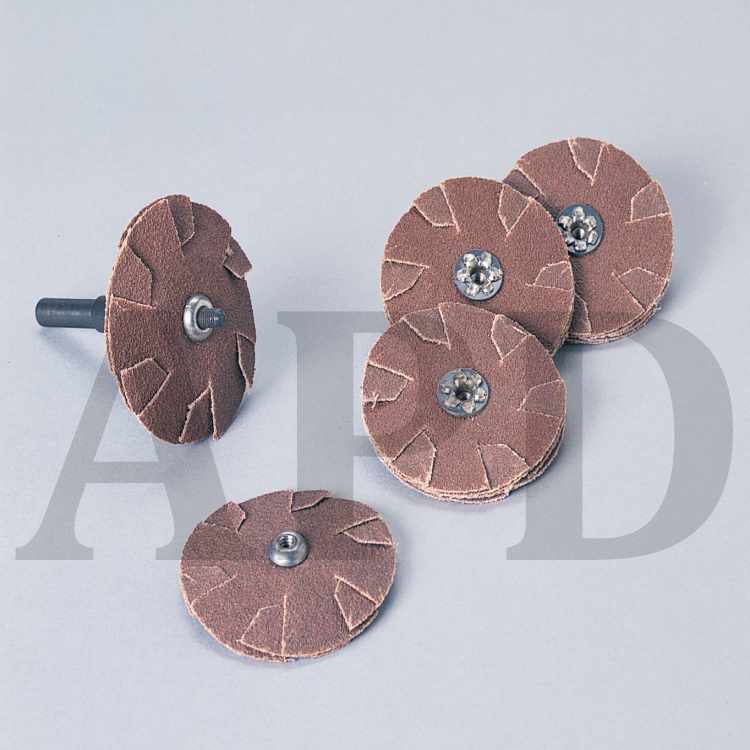 Standard Abrasives™ A/O Slotted Cloth Disc, 704940, 3 in, 80, 100 per
inner, 1000 per case