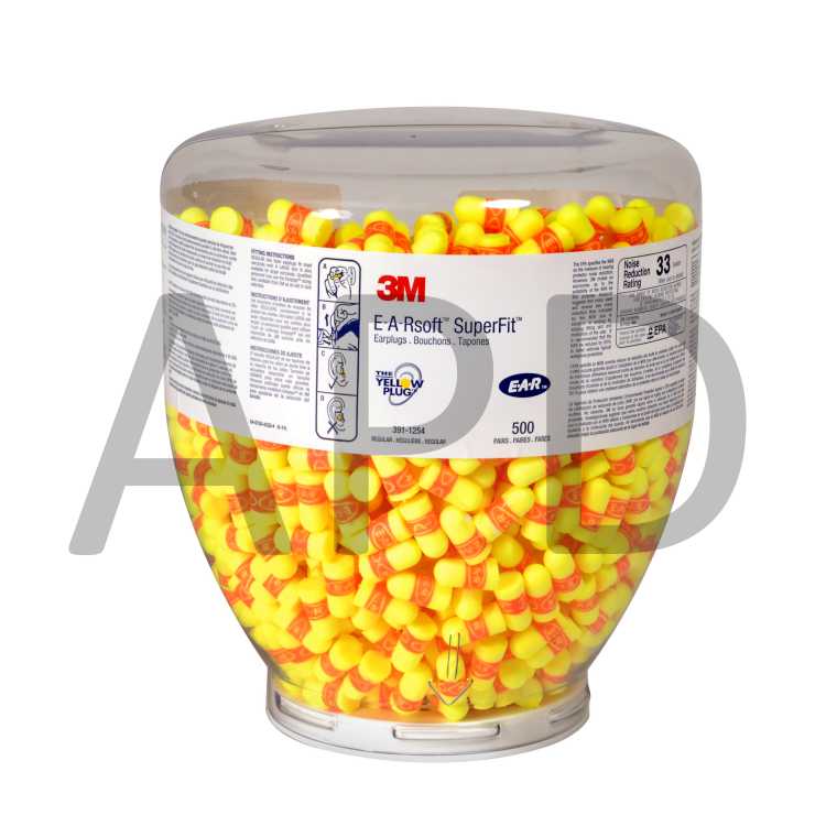 3M™ E-A-R™ Classic™ SuperFit™ 30 One Touch™ Refill 391-1002, 2000 EA/Case