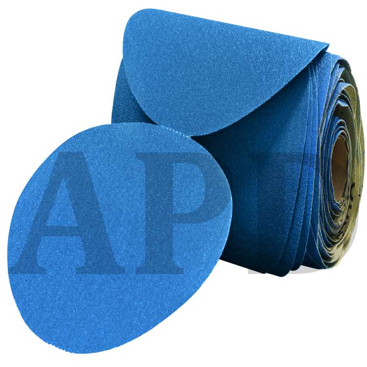 3M™ Stikit™ Blue Abrasive Disc Roll, 36211, 6 in, 400 grade, 100 discs
per roll, 5 rolls per case