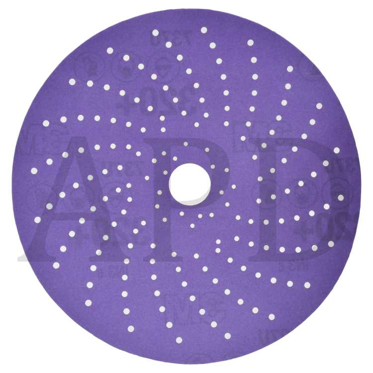 3M™ Cubitron™ II Hookit™ Clean Sanding Abrasive Disc, 31483, 6 in, 320+
grade, 50 discs per carton, 4 cartons per case