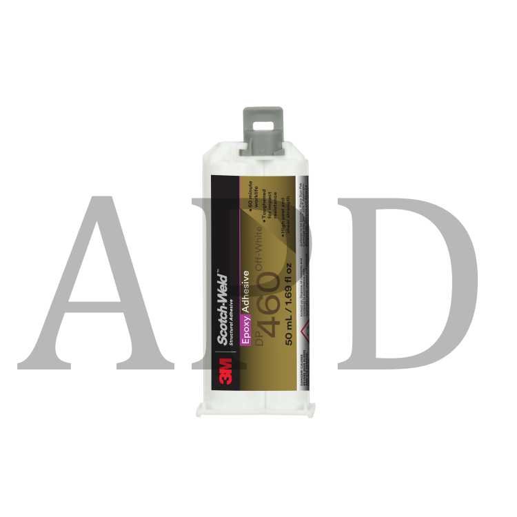 3M™ Scotch-Weld™ Epoxy Adhesive DP460, Off-White, 50 mL Duo-Pak, 12/case