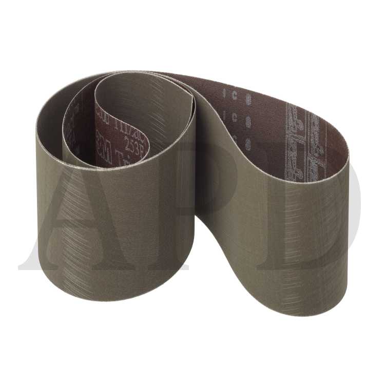 3M™ Trizact™ Cloth Belt 253FA, 1-3/16 in x 27-9/16 in, A100 XF-weight,
10 per inner 50 per case